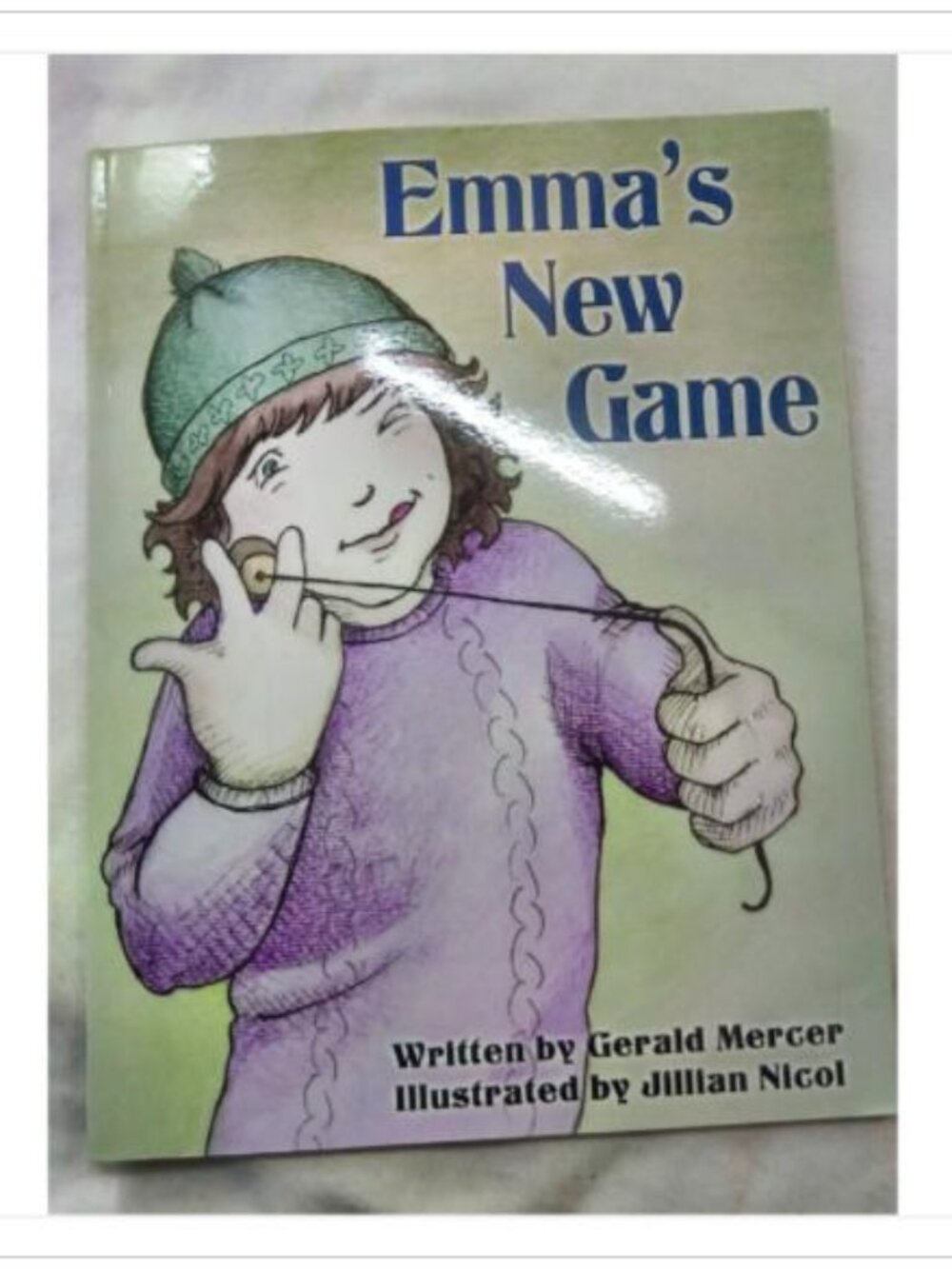 Emma's New Game Gerald Mercer 2009 First Edition Paperback Book Vintage Novel